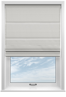 Loxley, Grey - Twist&Fit Roman Blind
